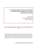 Báo cáo Các chính sách quản lý Internet của Việt Nam: Cơ hội phát triển nền kinh tế kỹ thuật số có khả năng cạnh tranh
