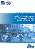 Báo cáo hội thảo: Quản lý và vận hành hệ thống giao thông công cộng Hà Nội