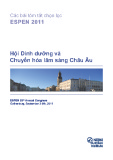 Hội Dinh dưỡng và Chuyển hóa lâm sàng Châu Âu