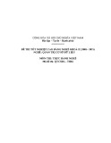 Đề thi tốt nghiệp cao đẳng nghề khoá II (năm 2008 - 2011) nghề Quản trị cơ sở dữ liệu môn thực hành nghề - Mã đề thi: QTCSDL-TH02