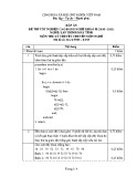 Đáp án đề thi tốt nghiệp cao đẳng nghề khoá II (năm 2008 - 2011) nghề Lập trình máy tính môn thi lý thuyết chuyên môn nghề - Mã đề thi: DA LTMT - LT05