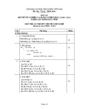 Đáp án đề thi tốt nghiệp cao đẳng nghề khoá II (năm 2008 - 2011) nghề Lập trình máy tính môn thi lý thuyết chuyên môn nghề - Mã đề thi: DA LTMT - LT16