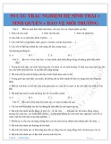 50 câu trắc nghiệm hệ sinh thái - sinh quyển - bảo vệ môi trường