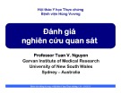 Báo cáo Đánh giá nghiên cứu quan sát
