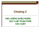 Bài giảng Xác suất thống kê - Chương 2: Đại lượng ngẫu nhiên quy luật phân phối xác suất