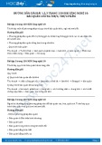 Giải bài Bảo quản lương thực, thực phẩm SGK Công nghệ 10