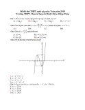 Đề thi thử THPT Quốc gia môn Toán năm 2018 - THPT Chuyên Nguyễn Đình Chiểu