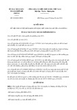 Quyết định số 903/QĐ-UBND/2016