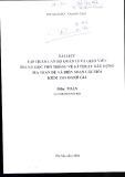 Tập huấn cán bộ Quản lí và giáo viên trung học phổ thông về kĩ thuật xây dựng ma trận đề và biên soạn câu hỏi kiểm tra đánh giá môn Toán