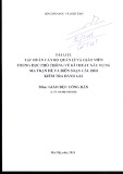 Tập huấn cán bộ Quản lí và giáo viên trung học phổ thông về kĩ thuật xây dựng ma trận đề và biên soạn câu hỏi kiểm tra đánh giá môn GDCD