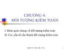 Bài giảng Kiểm toán cơ bản: Chương 4 -  Th.S. Nguyễn Thị Thanh Diệp