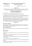 Nghị quyết số 16/2017/NQ-­HĐND Tỉnh Cà Mau