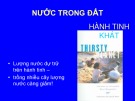 Bài giảng Thổ nhưỡng: Chương Nước trong đất - Võ Thanh Phong
