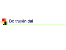 Bài giảng Chi tiết máy: Chương 3 - TS. Nguyễn Xuân Hạ