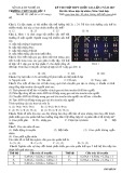 Đề thi thử THPT Quốc gia lần 2 năm 2017 môn Sinh học lớp 12 - THTP Nghi Lộc 5 - Mã đề 101