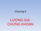 Bài giảng Quản trị tài chính: Chương 6 - Tô Lê Ánh Nguyệt