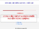 Bài giảng Hệ thống khí nén thủy lực: Chương 2 - Nguyễn Thanh Điểu