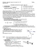 Đề cương ôn tập HK 2 Vật lý lớp 9 năm học 2016 - 2017