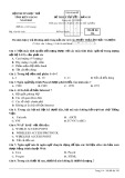 Đề thi lý thuyết bảng B môn Tin học tỉnh Kiên Giang năm 2015 - Mã đề 326