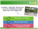 Bài giảng Du lịch bền vững (Sustainable tourism) - Chương 3: Đánh giá tính bền vững của du lịch và sự tham gia của cộng đồng vào phát triển du lịch bền vững