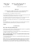 Thông tư số 17/2015/TT-BKHCN