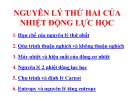 Bài giảng Nhiệt động lực học: Chương 3