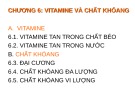 Bài giảng Dinh dưỡng học: Chương 6 - Hồ Xuân Hương