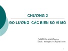 Bài giảng Kinh tế học vĩ mô 1: Chương 2 - ThS. Hồ Thị Hoài Thương