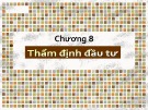 Bài giảng Kinh tế quản lý: Chương 8