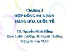 Bài giảng Pháp luật kinh doanh quốc tế: Chương 3 - TS. Nguyễn Minh Hằng