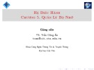 Bài giảng Hệ điều hành: Chương 5 - Trần Công Án