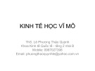 Bài giảng Kinh tế học vĩ mô: Chương 6 - ThS. Lê Phương Thảo Quỳnh