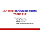 Bài giảng Công nghệ Web và Ứng dụng: Phần 2 - Nguyễn Hoàng Tùng