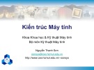 Bài giảng Kiến trúc máy tính: Chương 0 - Nguyễn Thanh Sơn