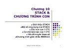 Bài giảng Cấu trúc máy tính: Chương 10 - Ngô Phước Nguyên