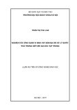 Luận án Tiến sĩ Công nghệ sinh học: Nghiên cứu ứng dụng vi sinh vật bản địa để xử lý nước thải trong giết mổ gia súc tập trung