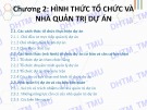 Bài giảng Quản trị dự án: Chương 2 - ĐH Thương mại