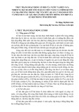 Thực trạng hoạt động lễ hội của nước ta hiện nay; nhiệm vụ đặt ra đối với cơ quan chức năng và chính quyền các địa phương trong việc tổ chức, quản lý nhằm bảo tồn và phát huy các giá trị văn hóa truyền thống tốt đẹp của lễ hội trong tình hình mới