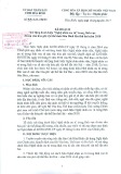 Kế hoạch số 33/KH-UBND
