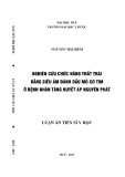 Luận án tiến sĩ Y học: Nghiên cứu chức năng thất trái bằng siêu âm đánh dấu mô cơ tim ở bệnh nhân tăng huyết áp nguyên phát