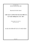 Tóm tắt luận án tiến sĩ Vật lý chất rắn: Chế tạo và tính chất quang phổ của vật liệu BaMgAl10O17: Eu2+, Mn2+