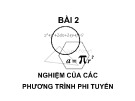 Bài giảng Phương pháp số: Bài 2 - ThS. Nguyễn Thị Vinh