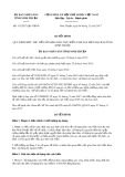 Quyết định số 131/2017/QĐ-UBND