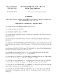 Quyết định số 2431/QĐ-UBND