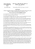 Quyết định số 6261/QĐ-UBND