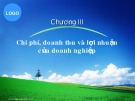 Bài giảng Tài chính doanh nghiệp: Chương 3.1 - HV Ngân Hàng
