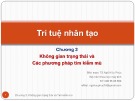 Bài giảng Nhập môn trí tuệ nhân tạo: Chương 3 - TS. Ngô Hữu Phúc