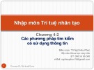 Bài giảng Nhập môn trí tuệ nhân tạo: Chương 4.2 - TS. Ngô Hữu Phúc