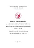 Khóa luận cử nhân Văn hóa học: Tìm hiểu chiến lược phát triển văn hóa Hàn Quốc thông qua trường hợp làn sóng hallyu