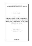 Luận văn Thạc sĩ Nhân học: Chuỗi cung ứng và tiêu thụ hàng mã (Nghiên cứu trường hợp một số hộ gia đình ở thôn Yên Cốc, xã Hồng Phong, huyện Chương Mỹ, thành phố Hà Nội)